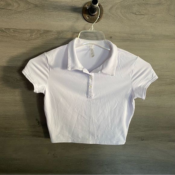 Alo Cropped Polo - Picture 1 of 5